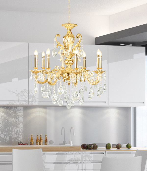 루카 8등 펜던트조명 샹들리에 식탁등